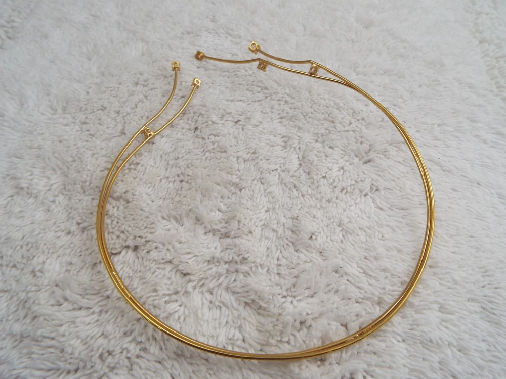 Rhinestone Collar Necklace (J20)