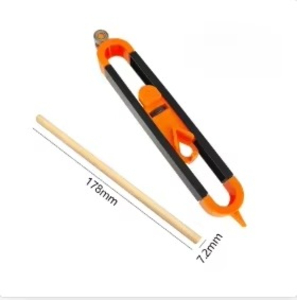 Scribing Ruler with Adjustable Locking Mechanism for Irregular Contour