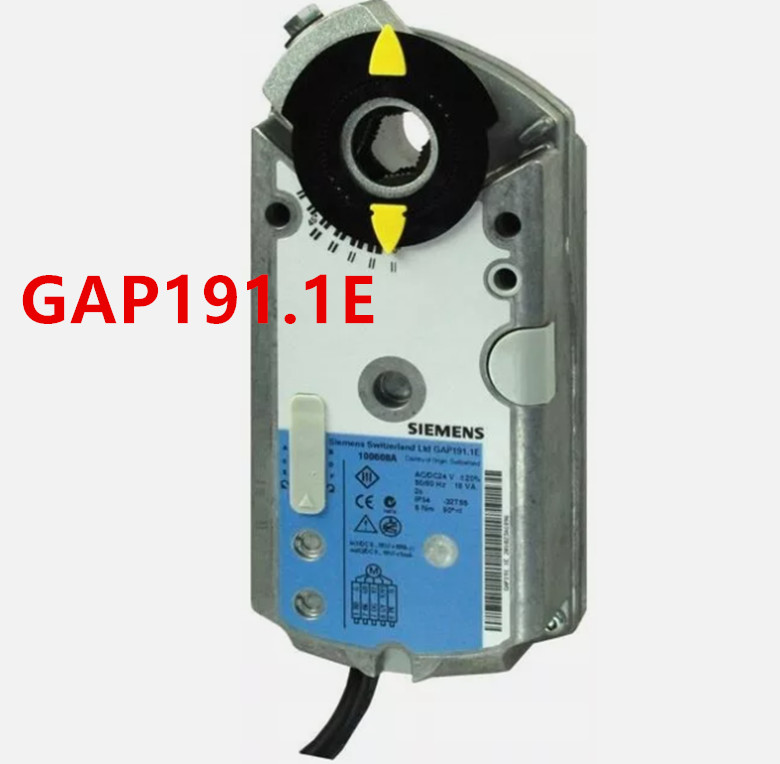 1pcs Siemens GAP191.1E electric switch regulating damper actuator.