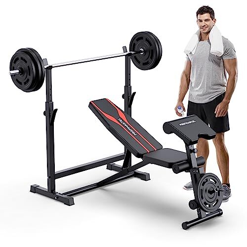 PROFIHANTEL OLYMPIC WORKOUT BENCH BENCH PRESS MULTI FUNCTIONAL - Scratch & Dent