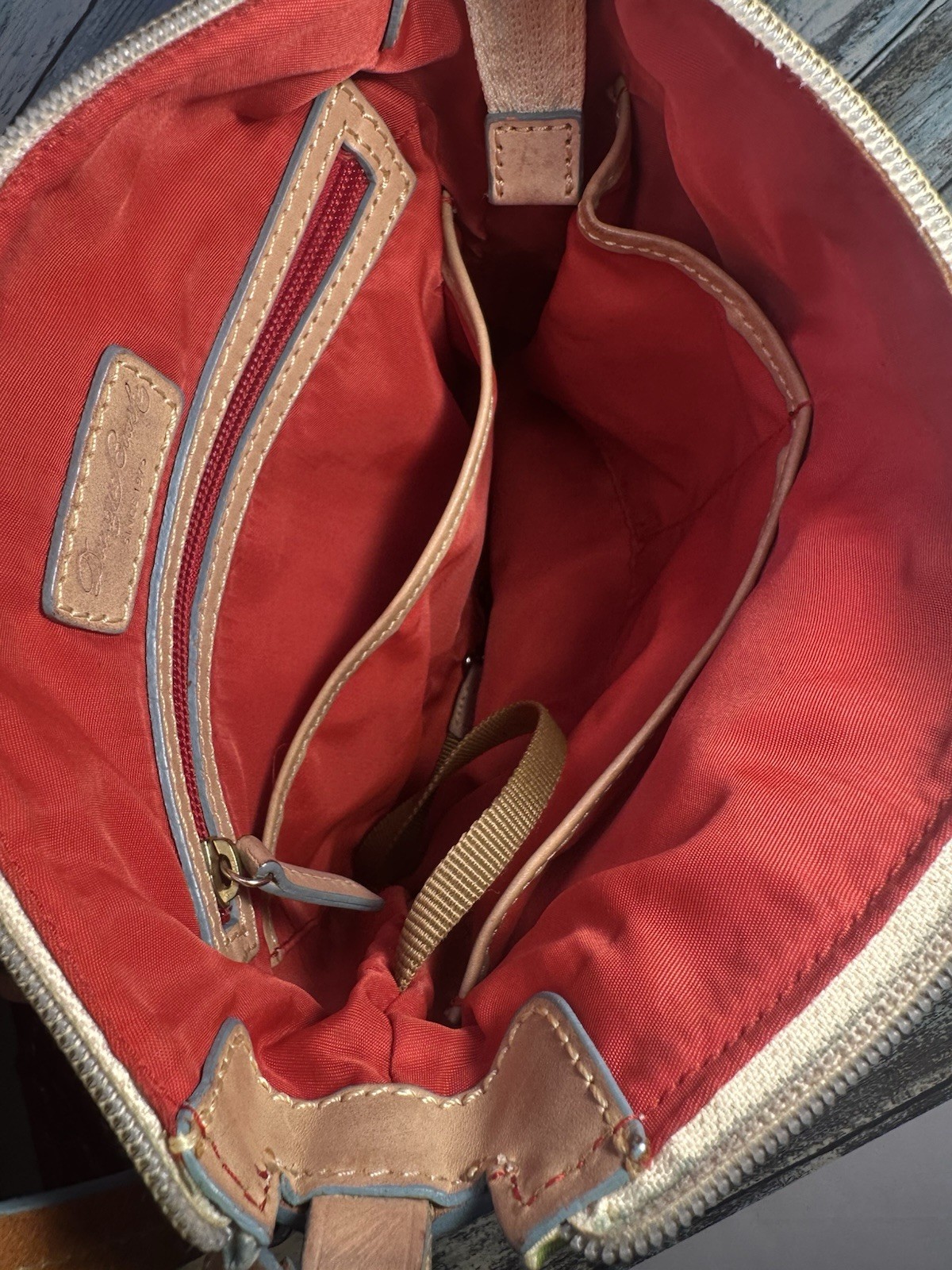 Disney x Dooney & Bourke Beach Nylon Letter Carrier Mickey PreOwned w/Tags