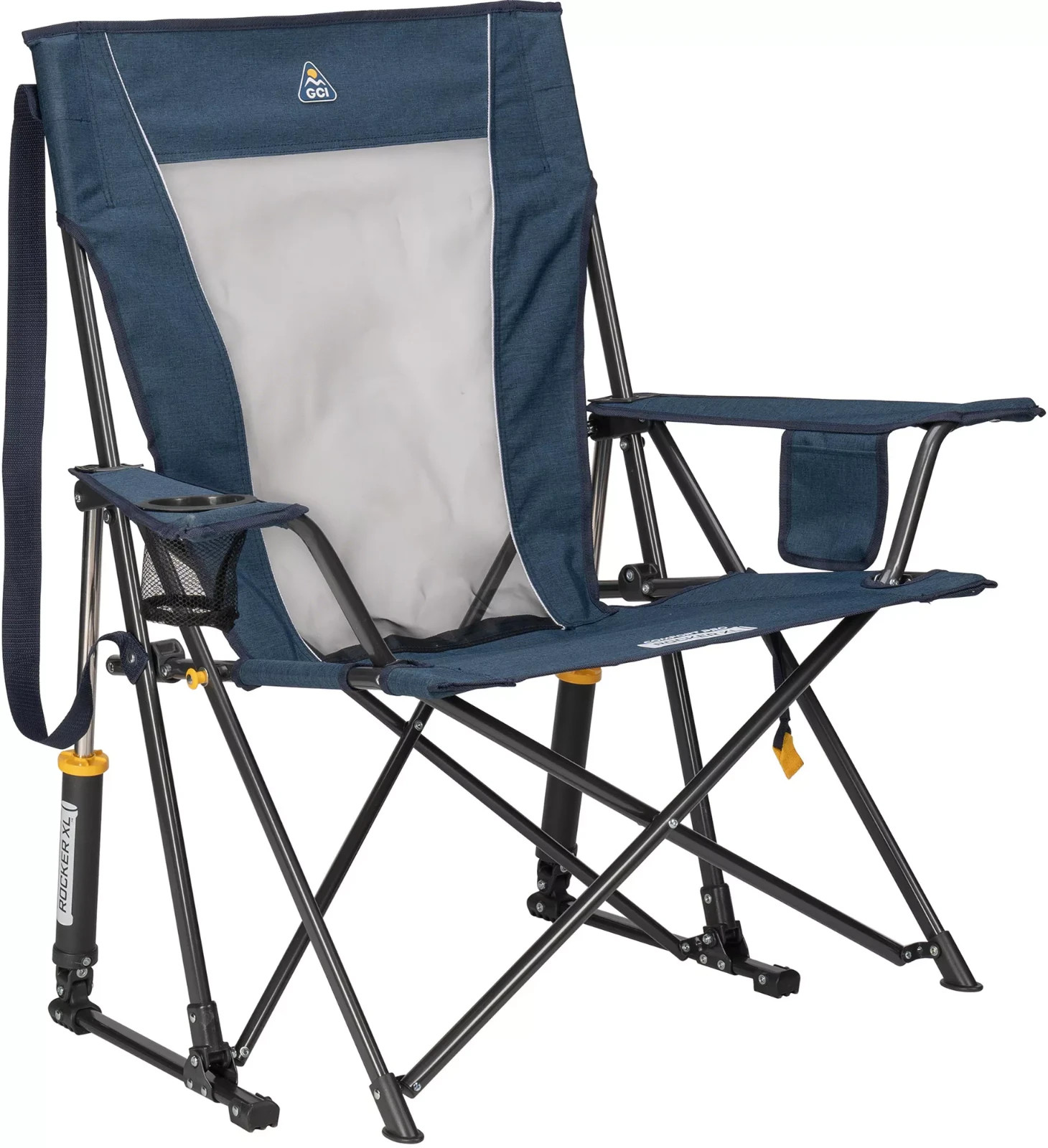 GCI Outdoor Comfort Pro Rocker XL Chair Color: Heathered Indigo