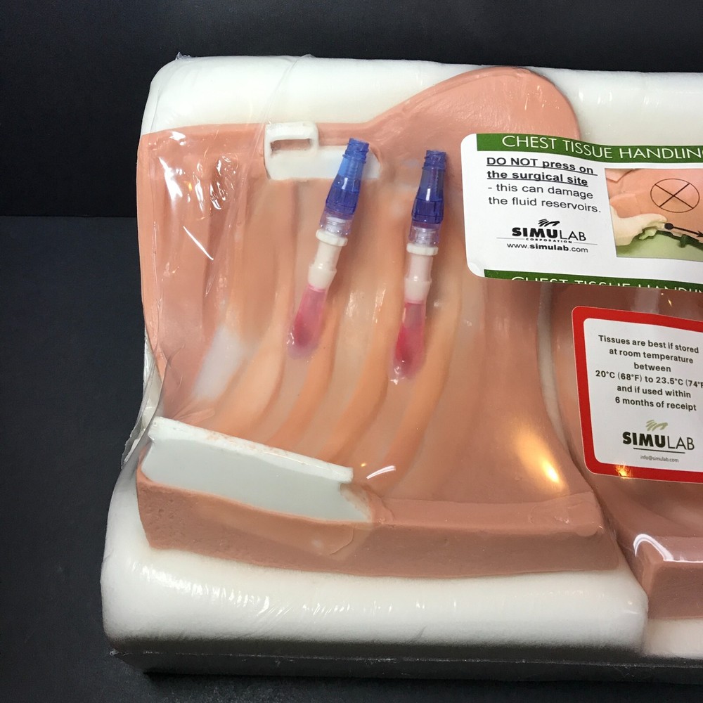 SimuLab TraumaChild 4-Student Chest Kit TC-CH 1 Left/Right Replacement Training