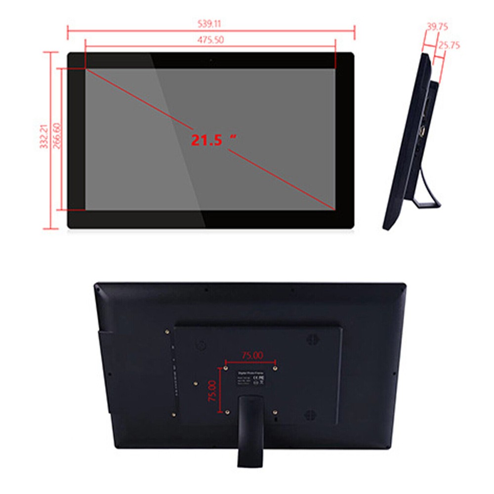21.5” Waterproof Industrial Android Tablet PC 2/16GB Large US Version