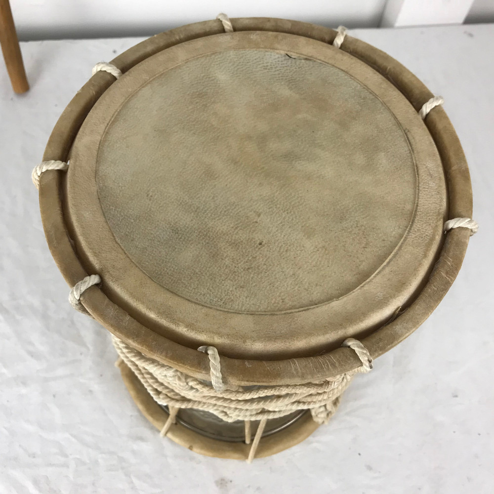 Talking Drum w/ Beater - Metal Shell