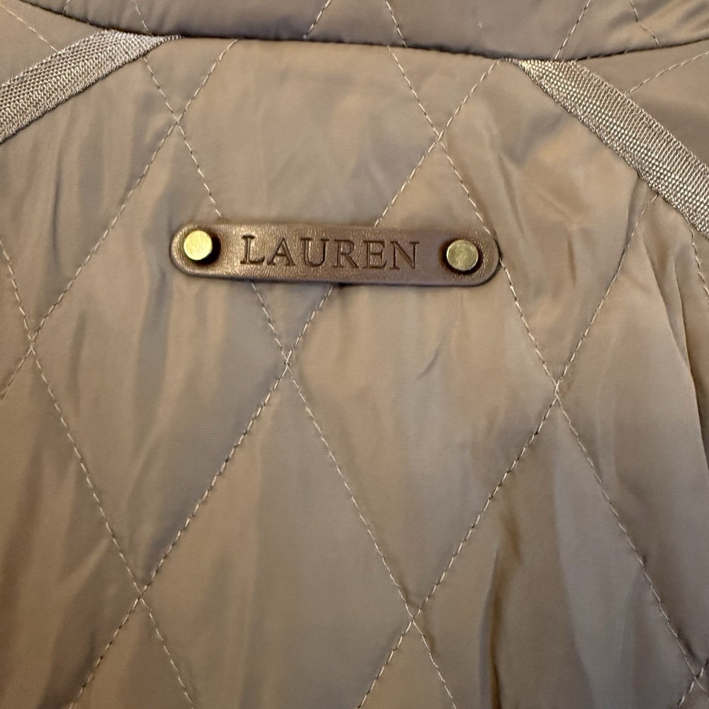 Ralph Lauren Brown Quilted Jacket Size Small