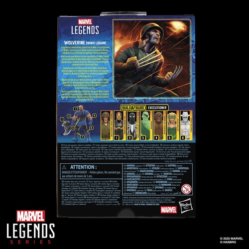 Hasbro Collectibles - X-Men Comics - Marvel Legends - Wolverine (WWII Logan) Act