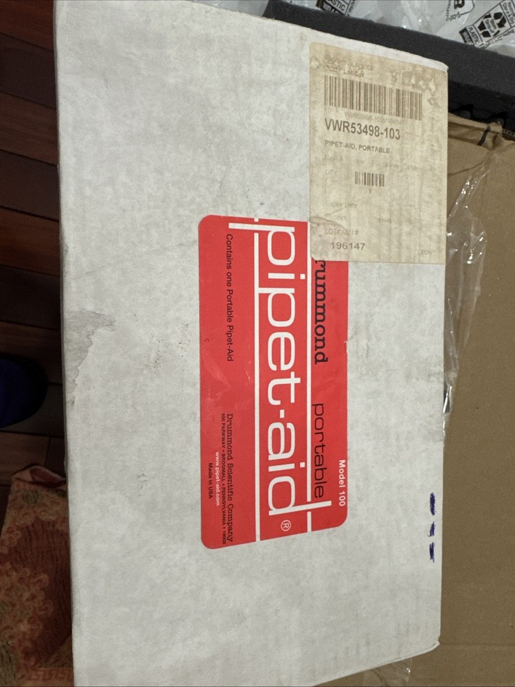 Drummond Pipet-Aid Portable Device