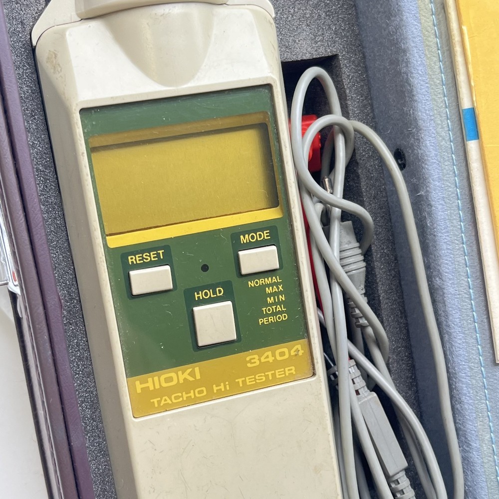 Hioki 3404 Speedometer HiTester - Digital Tachometer
