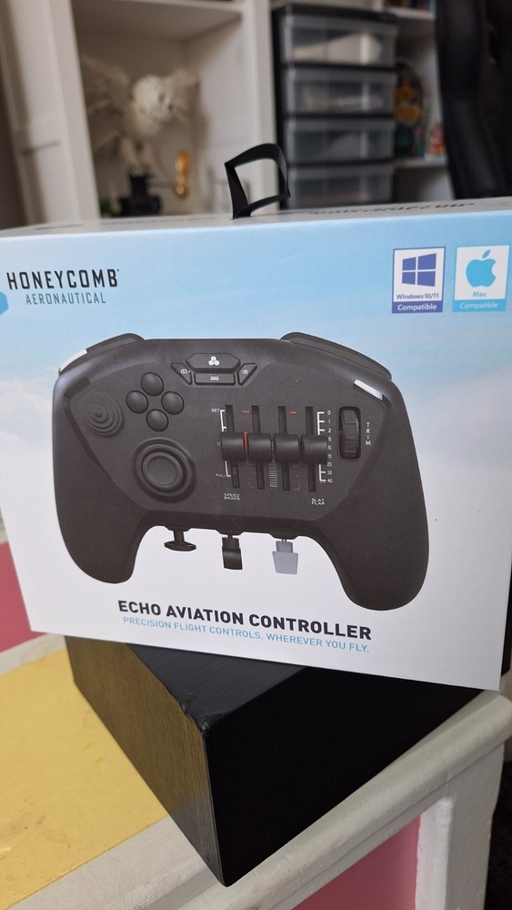 NEW Honeycomb Aeronautical Echo Aviation Controller Flight Sim