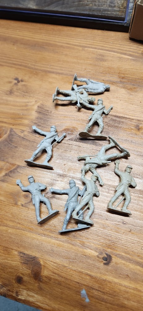 55 Marx Confederate Figures