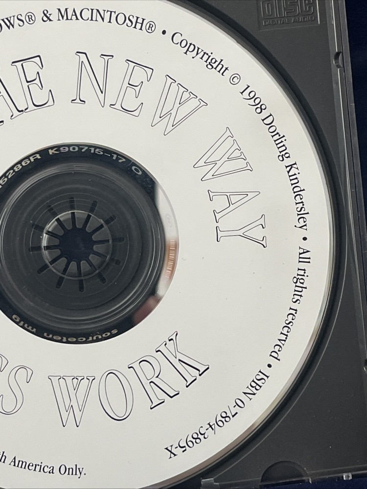 The New Way Things Work Program Disc 1998
