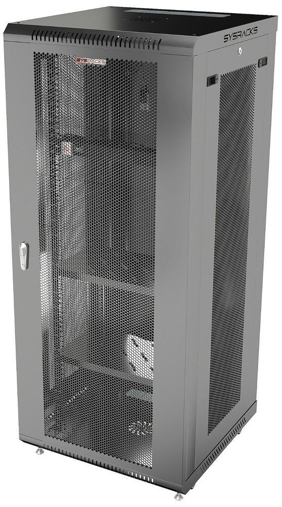 Server Rack 27U Wall Mount Cabinet Locking Networking Data Enclosure VENTED Door
