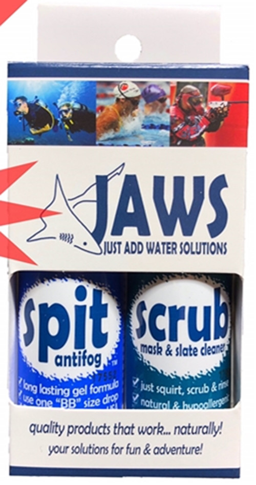 JAWS Mask Scrub and Defog Combo Pack