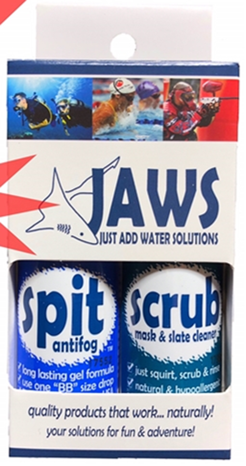 JAWS Mask Scrub and Defog Combo Pack