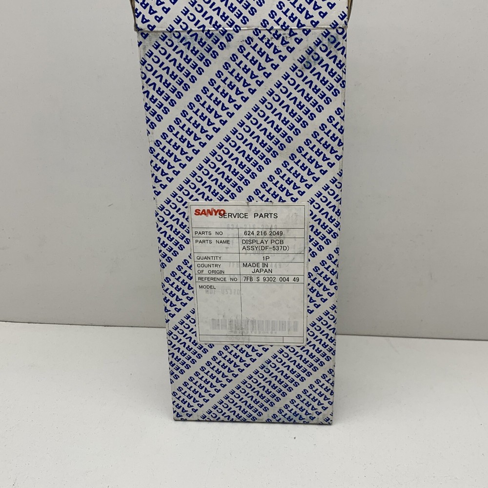 Sanyo 624 216 2049 Freezer Display PCB Assembly