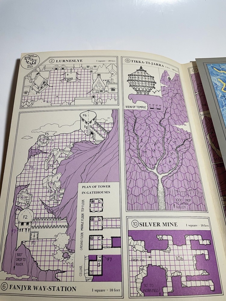 Dark Clouds Gather Advanced Dungeons And Dragons Module UK7 9151 1985 TSR