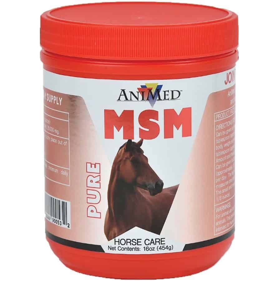 AniMed Pure MSM for Horses Joint Support Supplement Powder