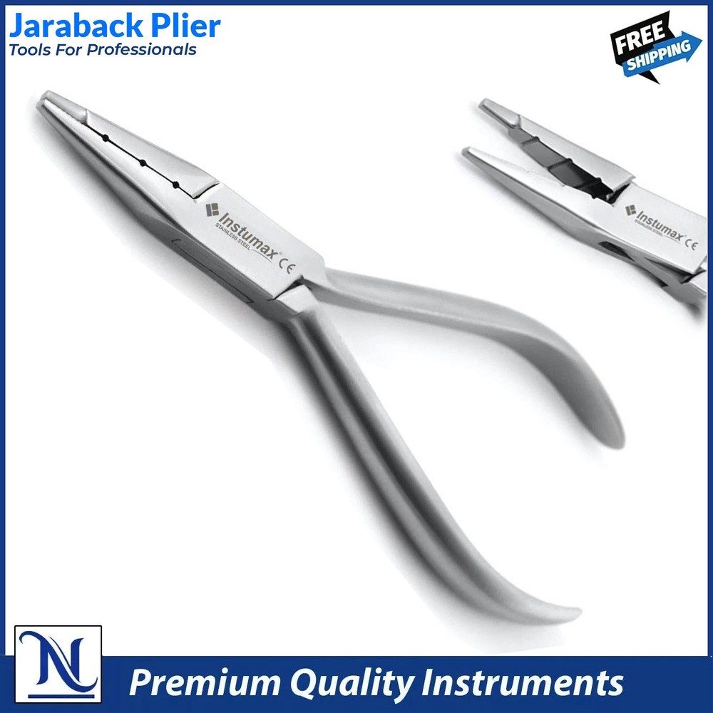 Dental Ivory Light Rubber Dam Clamp Forceps Plier Wire Bending & Loop Forming