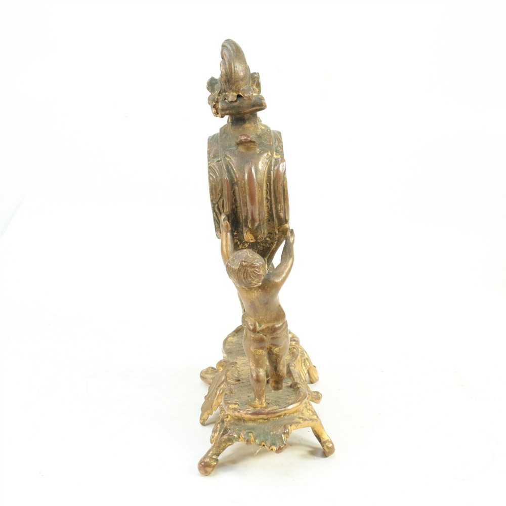 Antique Cherub Novelty Clock Case - KS1155