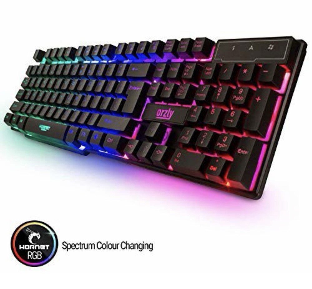 Keyboard Mouse & Headset Combo Pack with LED RGB Backlight PC Gaming Bundle