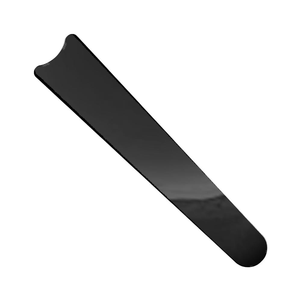 Gloss Solid Black Console Dash Panel Insert - Fits Harley 00 - 07 Softail Deuce