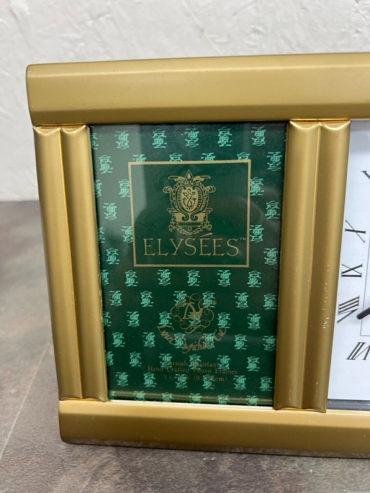 ELYSEES PHOTO FRAME / CLOCK - TESTED (WBP011648)