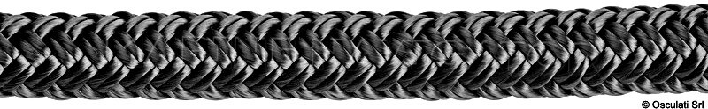 Osculati Double Braid Black 6 mm