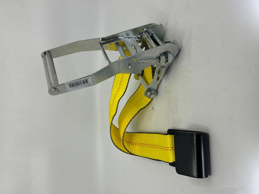2"X27' Ratchet Strap with Flat Hook 2 Pack