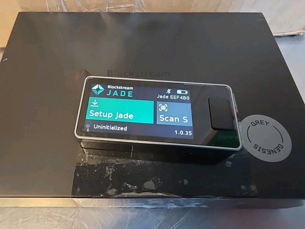 Blockstream JADE Plus Hardware Wallet Genesis Grey