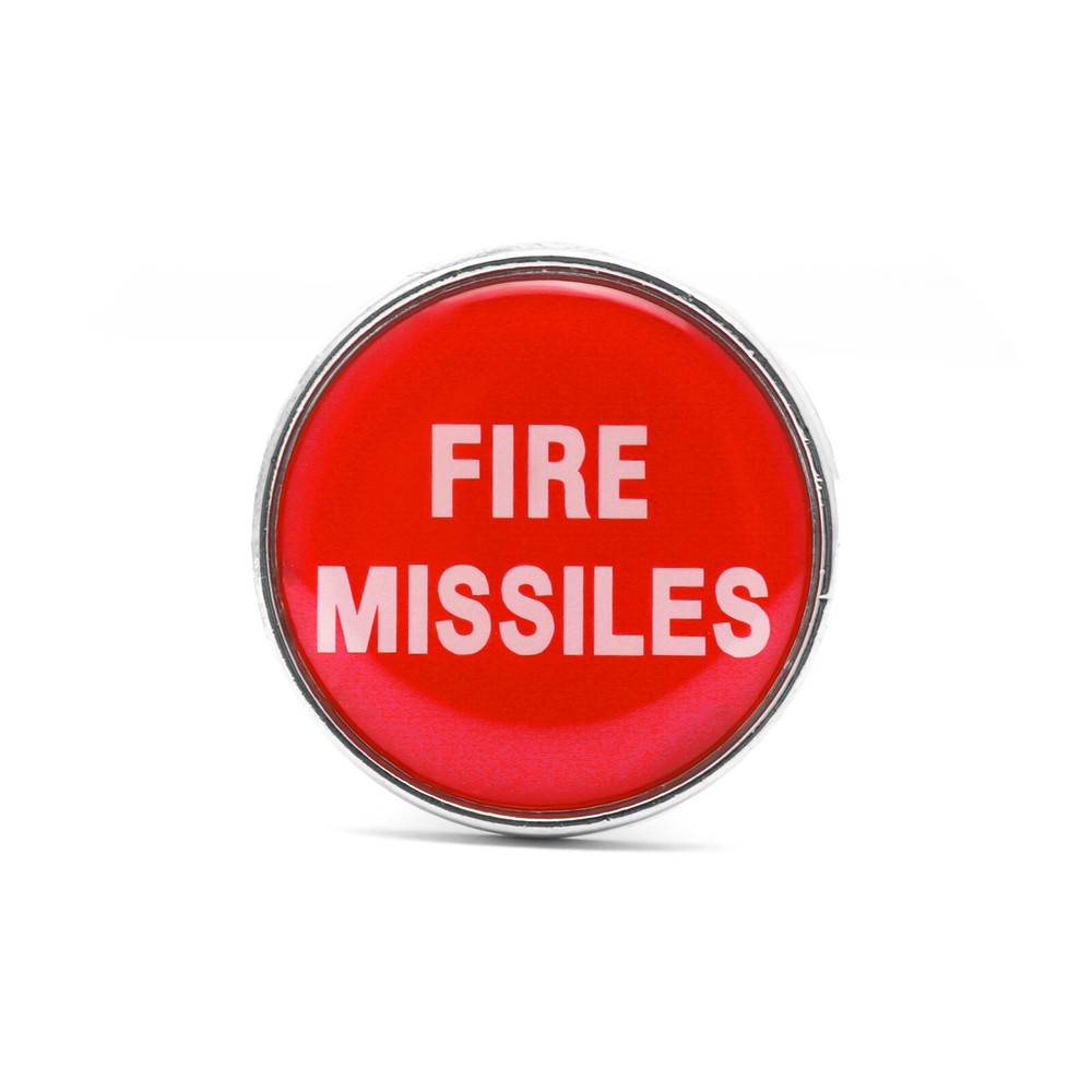 Universal Red Fire Missiles Push Button Car Cigarette Lighter Replace Accessory
