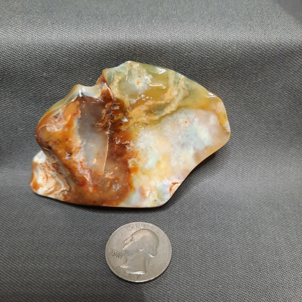 Polished Tumbled Agate Natural Worry Stone