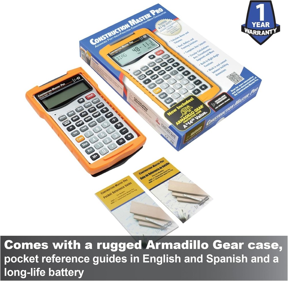 CM Pro Advanced Construction Calculator - Builder's Choice