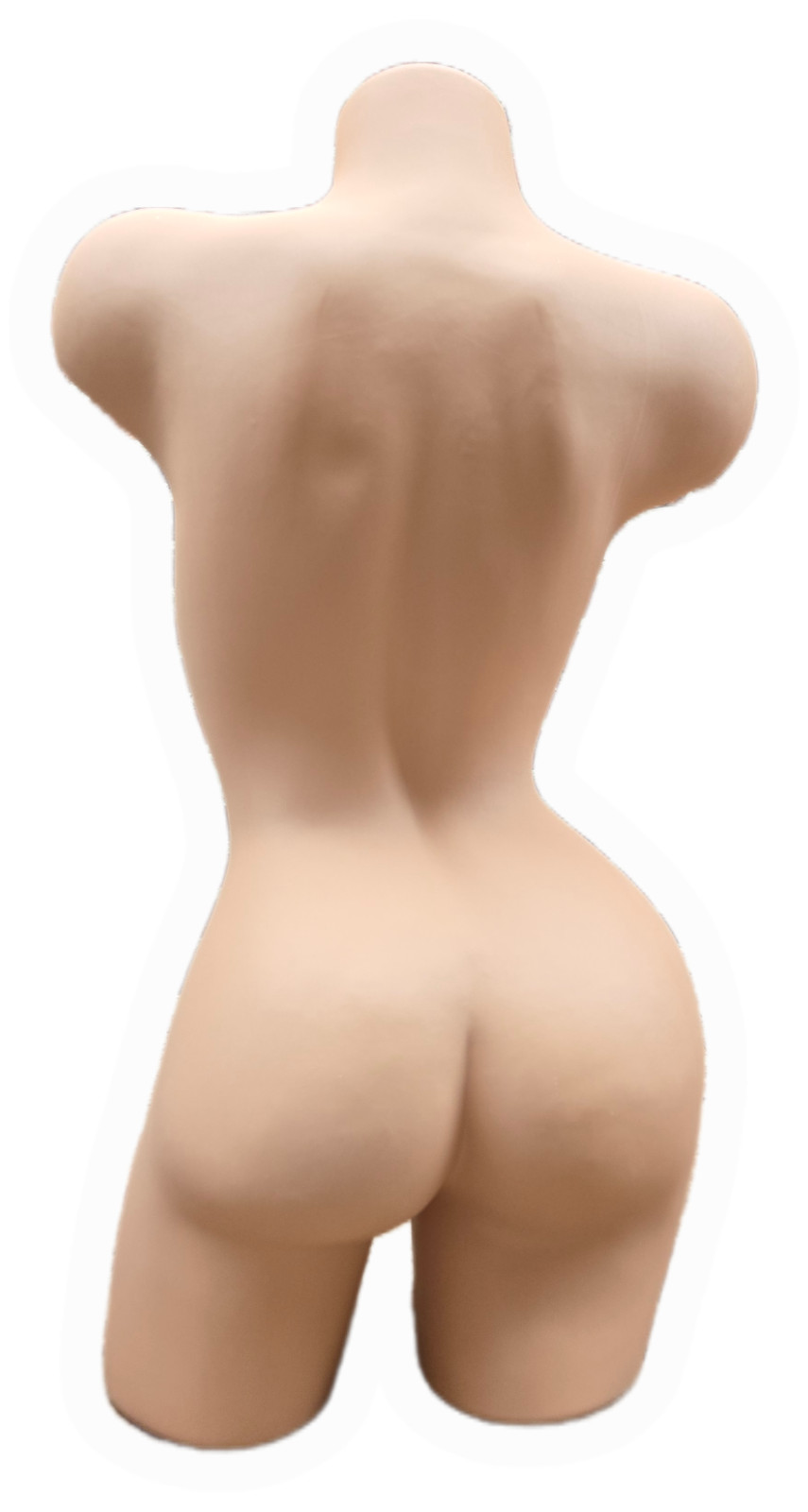Flesh Female Posing Mannequin Torso 35" 24" 37"