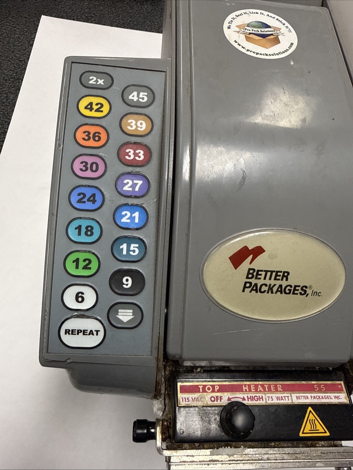 BETTER PACK 500 AUTOMATIC TAPE DISPENSER #B502003597