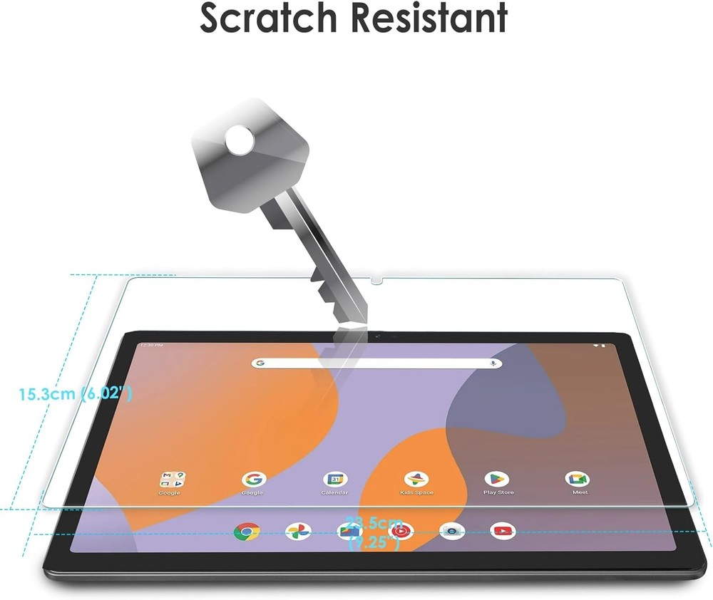 WD&CD 2 Pack Screen Protector Compatible with Onn 10.1 Inch Tablet (2024...