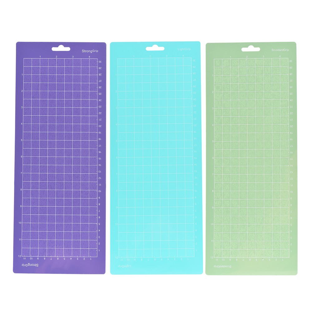 3PCS 12*4.5 Inch Replacement Cutting Mat Adhesive  Gridded Cutting V0B6