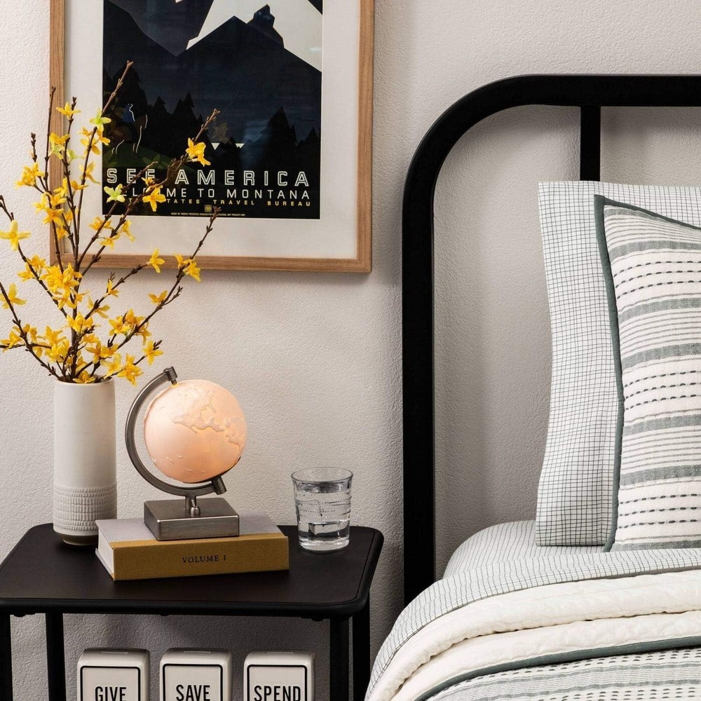 Hearth & Hand with Magnolia LED World Globe Nightlight