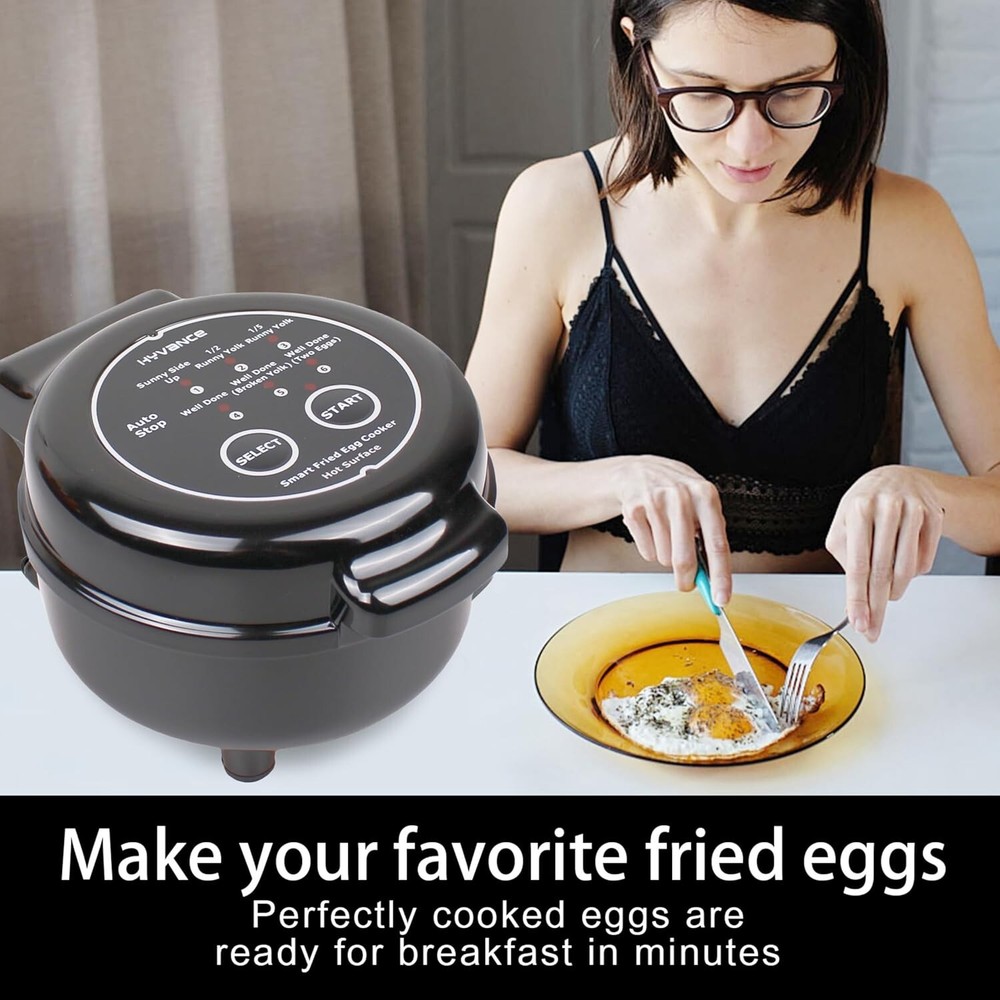 Smart Fried Egg Cooker, 6 Fried Egg Features, Make fried egg like Sunny side