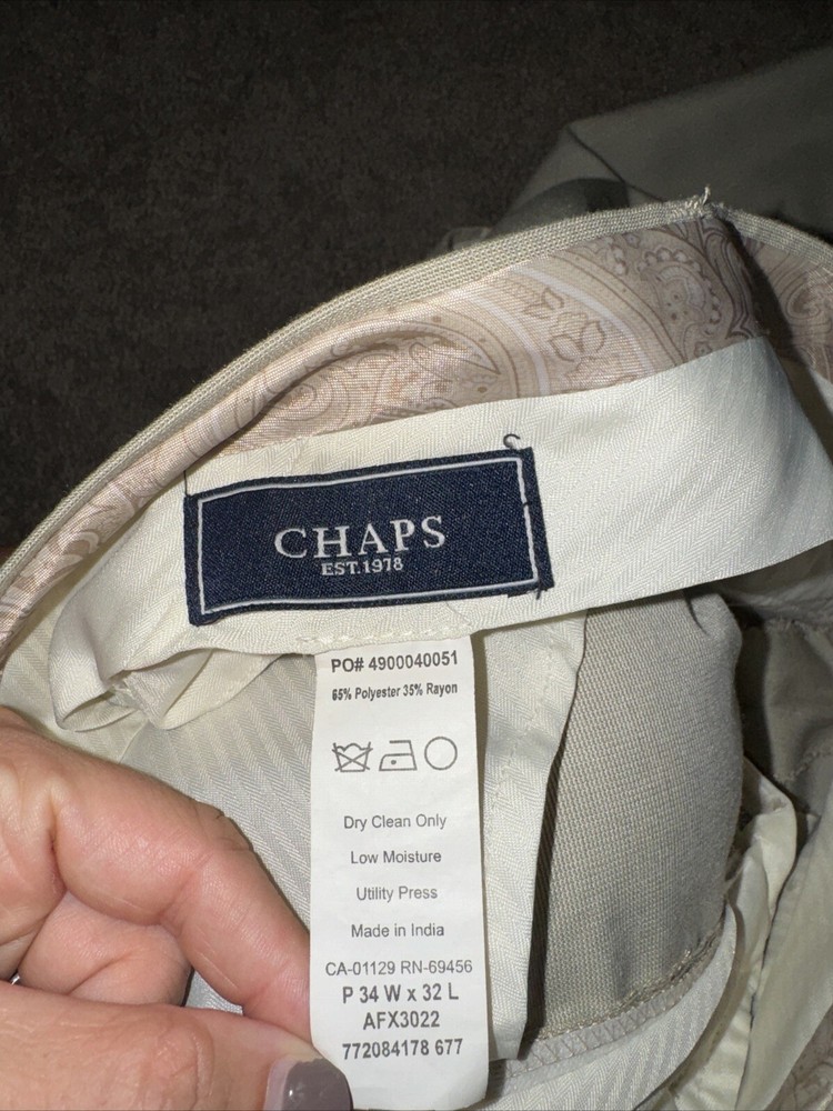 Chaps Tan Sportcoat