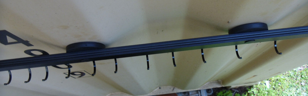 MAGNETIC 12 HOOK RACK WRENCH TOOL HOLDER WALL STORAGE SHIPPING CARGO CONTAINER
