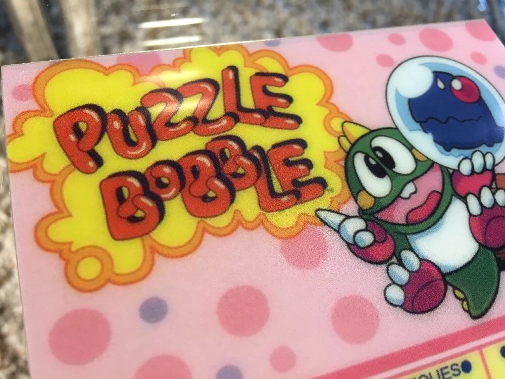 Puzzle Bobble Mini Neo Geo Arcade Marquee
