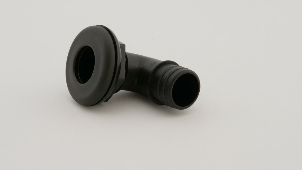 Flow-Rite MA-042-QLB-EB Qwik-Lok Thru-Hull Elbow