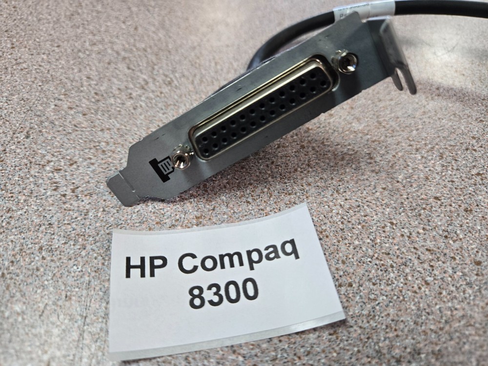 HP Parallel Printer Port Adapter Bracket 25-pin Low Profile 611900-001