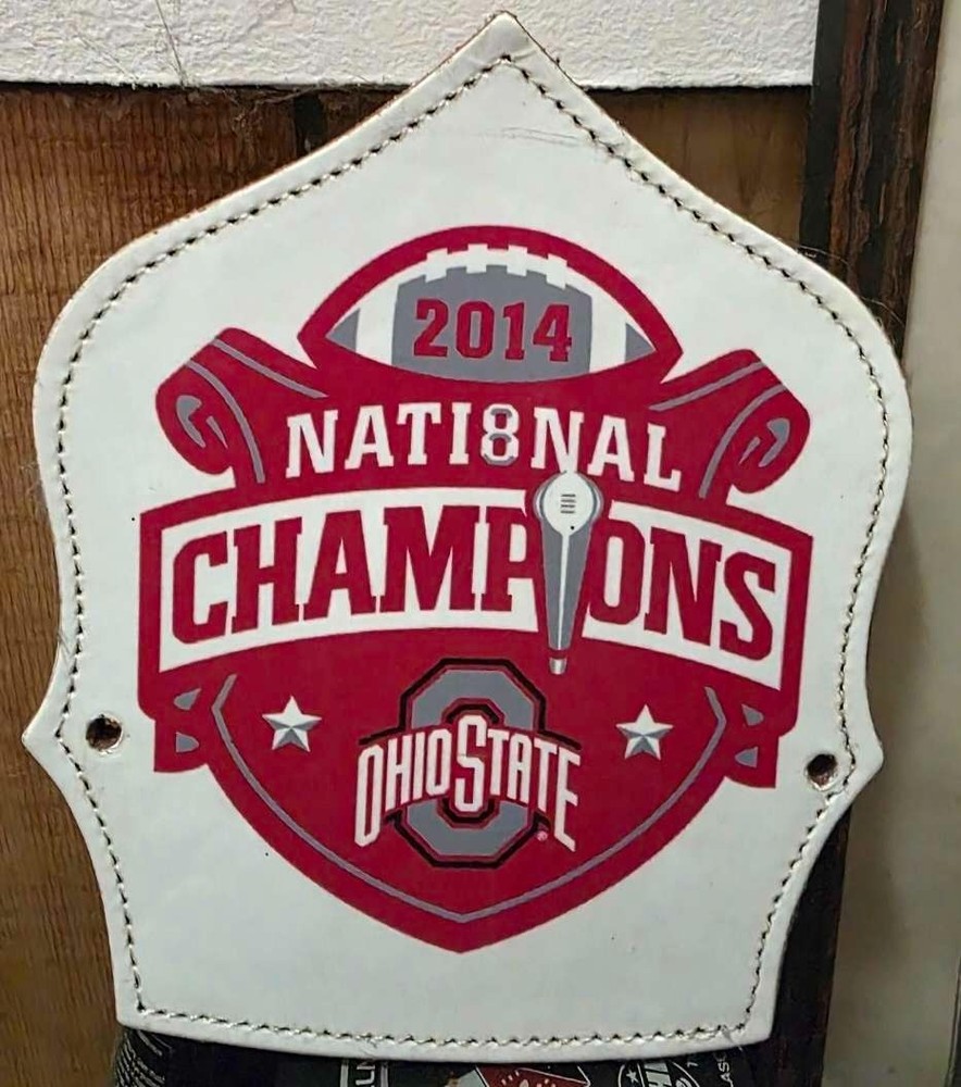Ohio State Fire Helmet Front