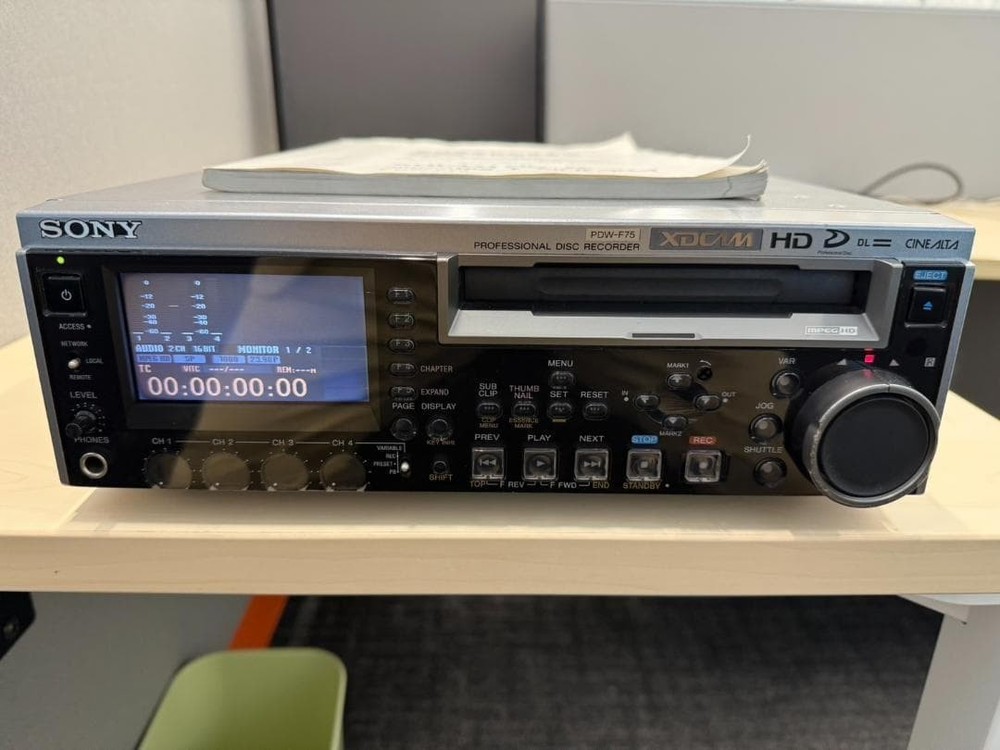Sony PDW-F75 Professional Disk Recorder