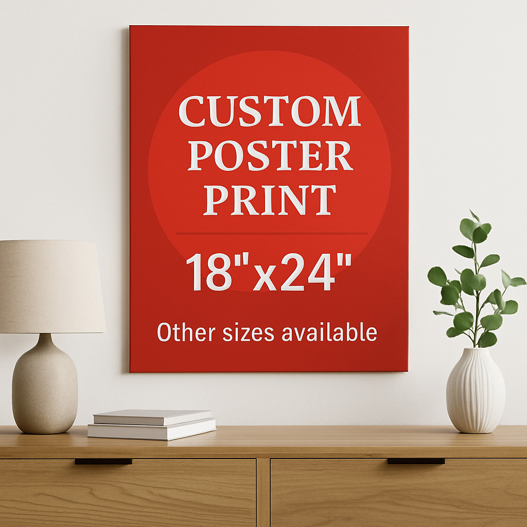 Custom Poster Prints-Upload Your Image,Personalized Photo to Poster Prints USA