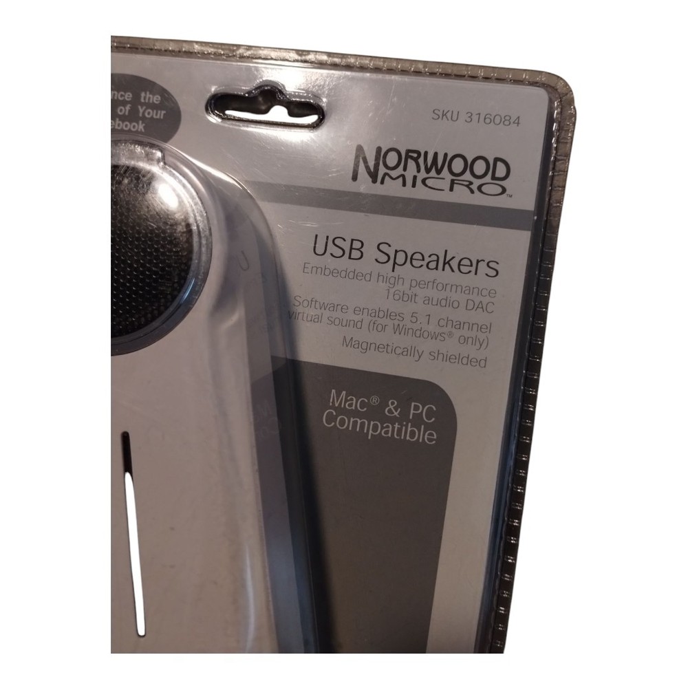 Norwood Micro USB Speaker Embedded High Performance 16bit Audio Dac Mac & PC