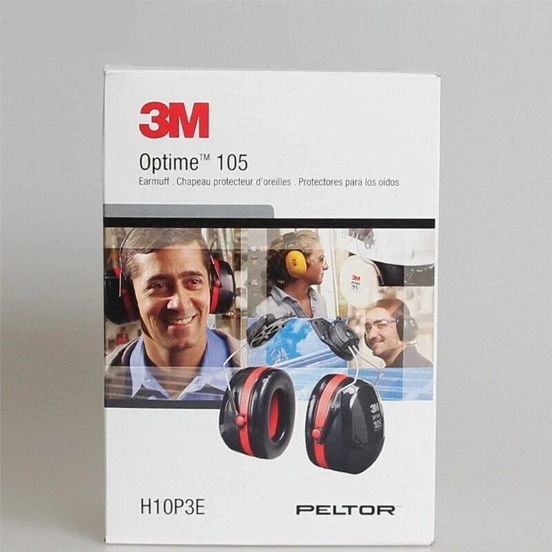 3M H10P3E PELTOR Cap Mount Ear Muffs Hard Hat Attachment Noise Reduction NRR 27