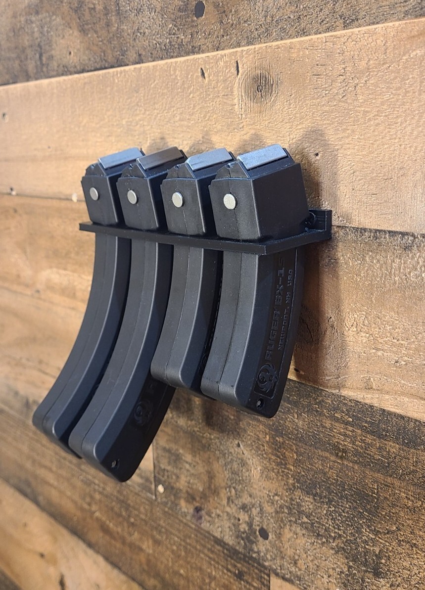 Ruger 10/22 BX-25 and BX-15 magazine Wall Mount
